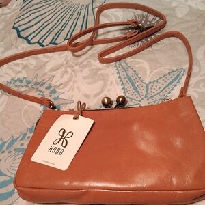 NWT HOBO Rose Leather Vintage Hobo Bag